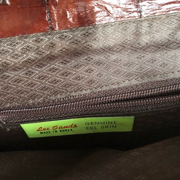 Vintage Eel Skin Purse Lee Sands - Picture 4 of 7